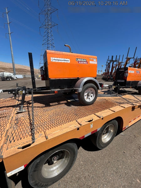 2022 Lincoln Electric LE400 Kubota V1505, Trlr, Cable Rack, Light Kit, ES Decals, T3
