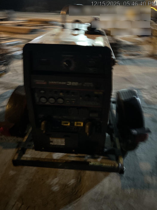 2021 Lincoln Electric Vantage 322 Vantage 322 Ready Pak 3 w/ Decals, ORANGE (includes trailer, cable rack, fender light kit) NO Telematics