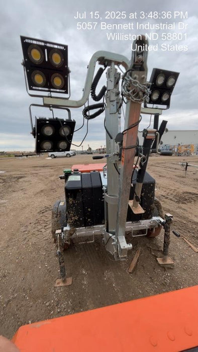 2024 Wanco WLTT-4MM4K Diesel, Deep Sea Controller, Shore Power Plug, Auto Start, (4) 350W LED Floodlights, 4kW Generator, 60 Gal Fuel Tank, 2" Ball, T3