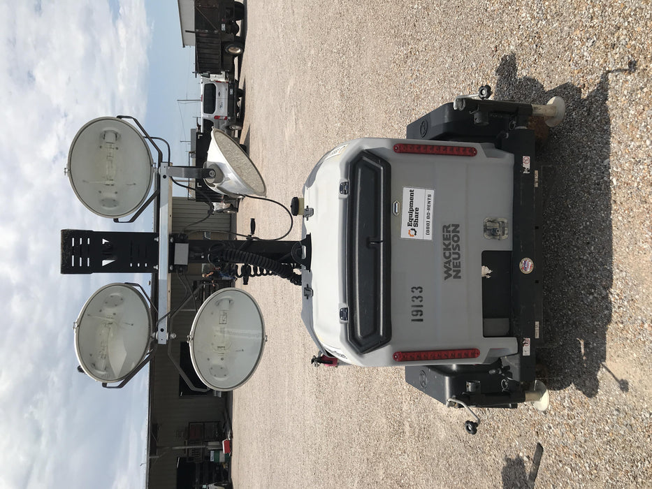 2018 Wacker Neuson LTV6L-MH Wacker Neuson LTV6L Mobile Light Tower w/Fuel Level Sensor Installed