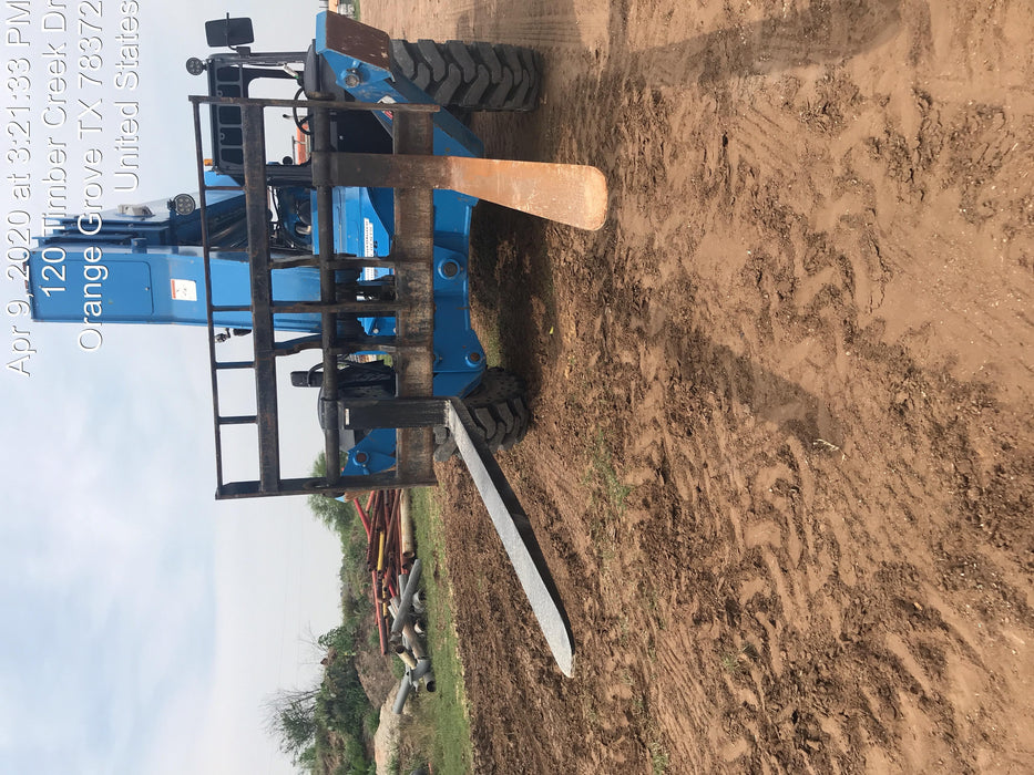 2018 Genie GTH-1056 Genie GTH-1056 w/ROPS, Work Lights, Solid Tires, RH Cab Mesh, Beacon, 60" Carriage and Forks
