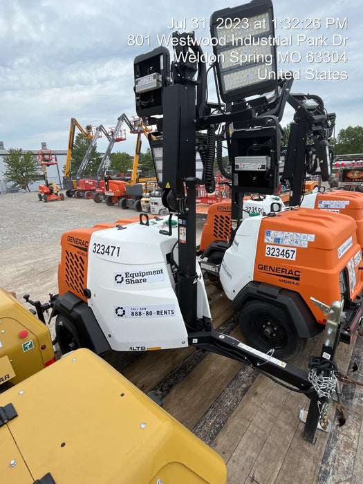 2023 Generac MLT2 Diesel, Flex Switch 120V Input, Powerzone Controller, (4) 320W LED Lights, 4kW Generator, 39.9 Gal Fuel Tank, 2" Ball, T3