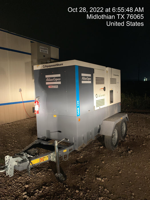 2022 ATLAS COPCO QAS 125