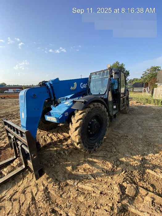 2018 Genie GTH-844 Genie GTH-844 w/Enclosed Cab w/HVAC, Work Lights, Solid Tires, Beacon, 60" Carriage and Forks