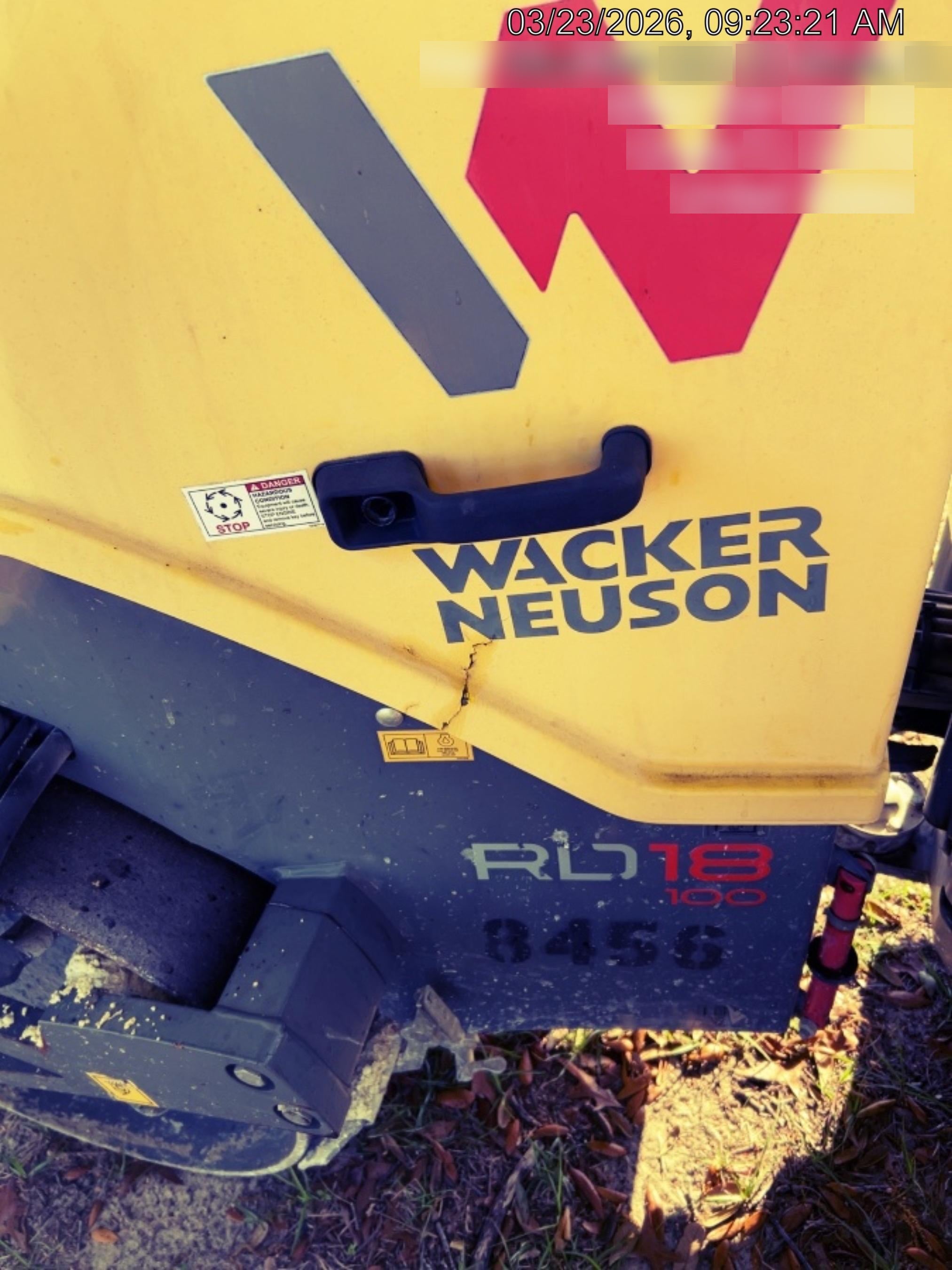 2018 WACKER NEUSON RD18