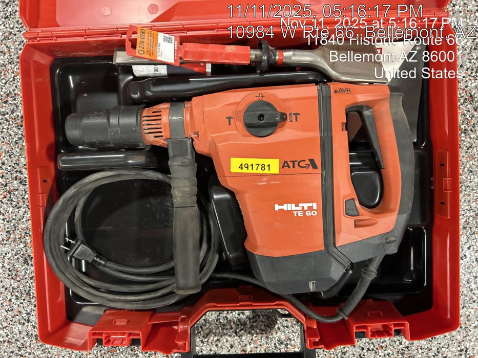 2025 HILTI TE 60-ATC/AVR