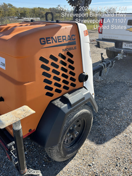 2023 Generac MLT2 Diesel, Flex Switch 120V Input, Powerzone Controller, (4) 320W LED Lights, 4kW Generator, 39.9 Gal Fuel Tank, 2" Ball, T3