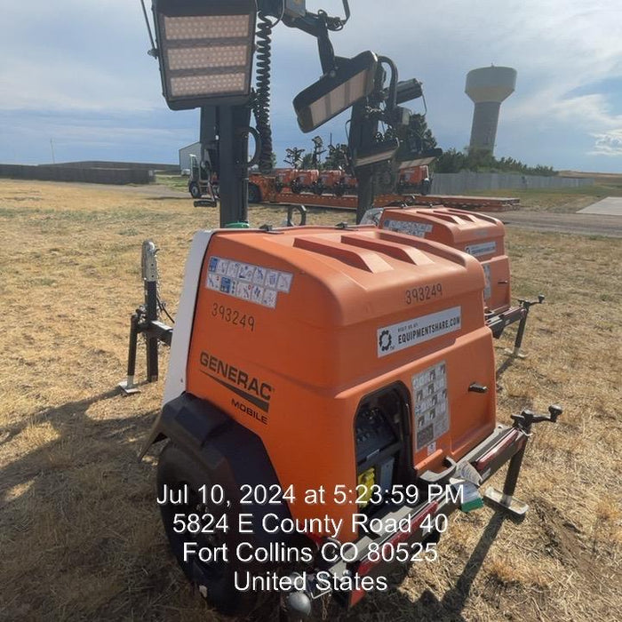 2024 Generac MLT2 Diesel, Flex Switch 120V Input, Powerzone Controller, 
(4) 320W LED Lights, 4kW Generator, 39.9 Gal Fuel Tank, 2" Ball, T3