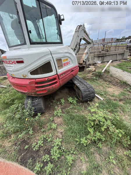 2020 Takeuchi TB250-2C Cab/Heat/Air, Rubber Tracks, Manual TAG QC