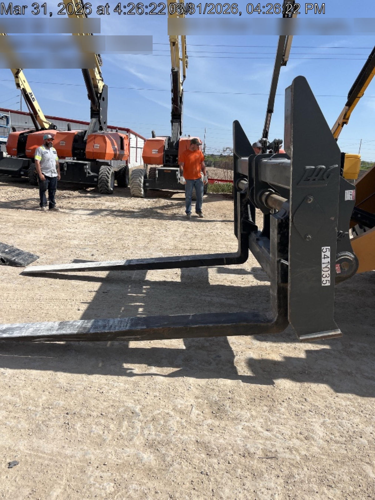2025 CASE Case 96" Fork Set