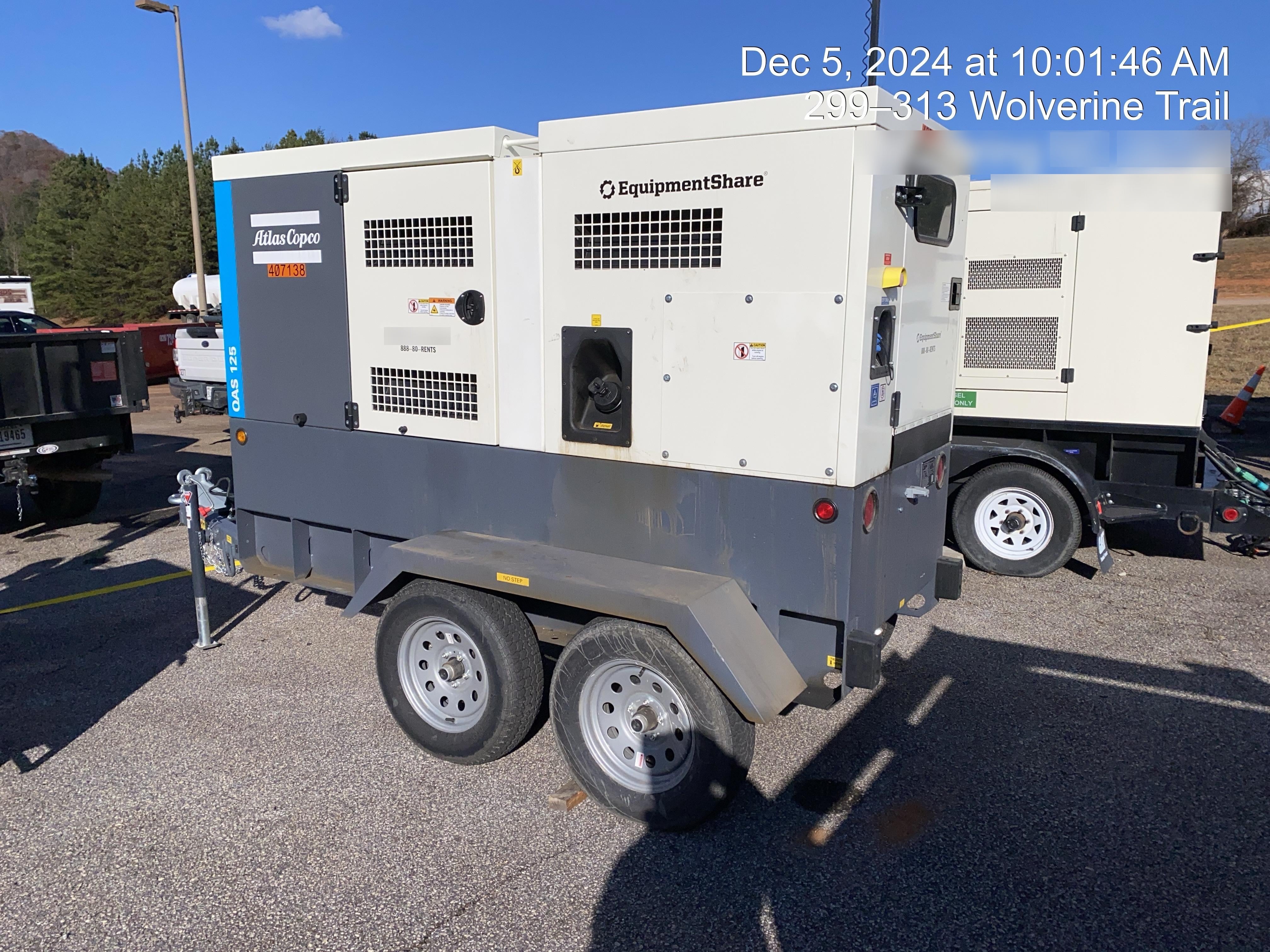 2024 ATLAS COPCO QAS 125