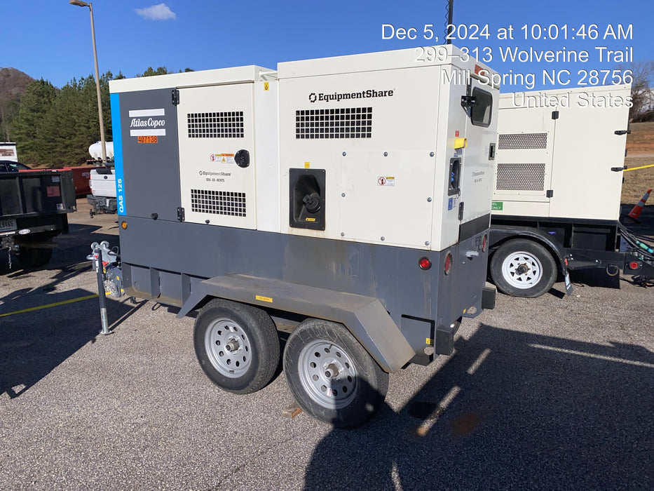 2024 ATLAS COPCO QAS 125