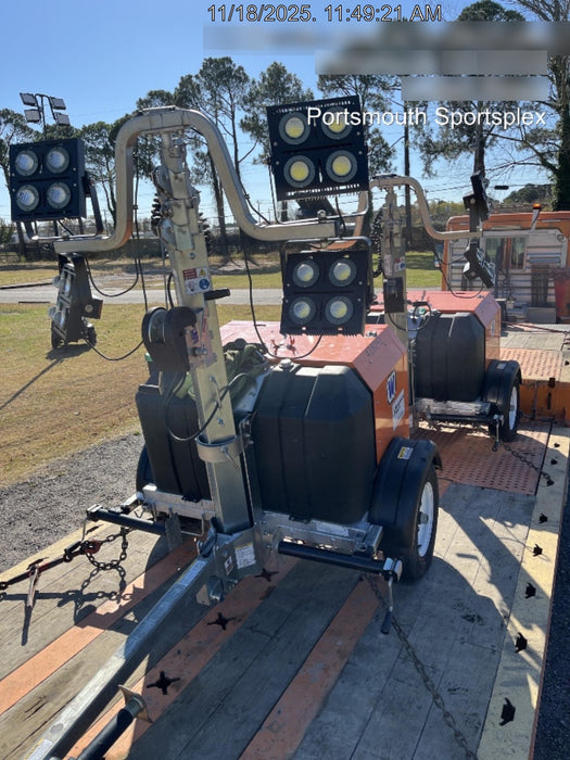 2024 Wanco WLTT-4MM4K Diesel, Deep Sea Controller, Shore Power Plug, Auto Start, (4) 350W LED Floodlights, 4kW Generator, 60 Gal Fuel Tank, 2" Ball, T3