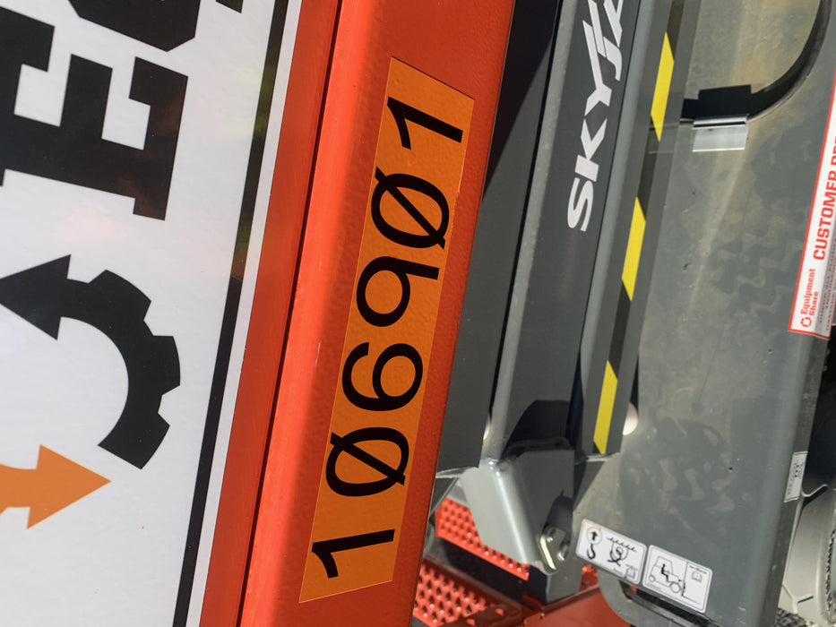 2020 Skyjack SJIII-3219 Solid NM Tires, Half height spring hinged entry gate, Dual Beacons, 800W Inverter