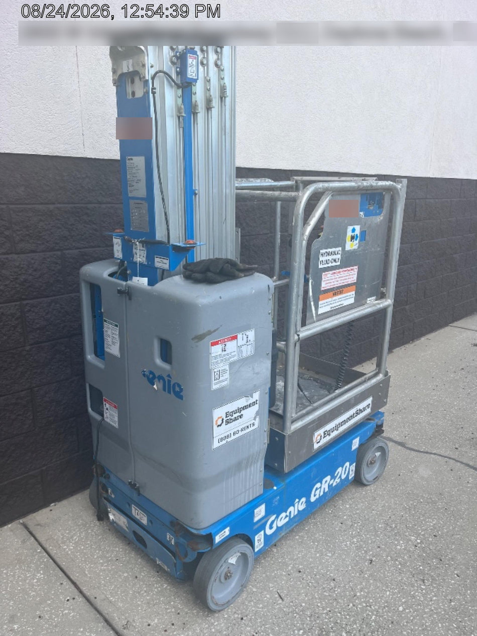 2019 GENIE GR-20