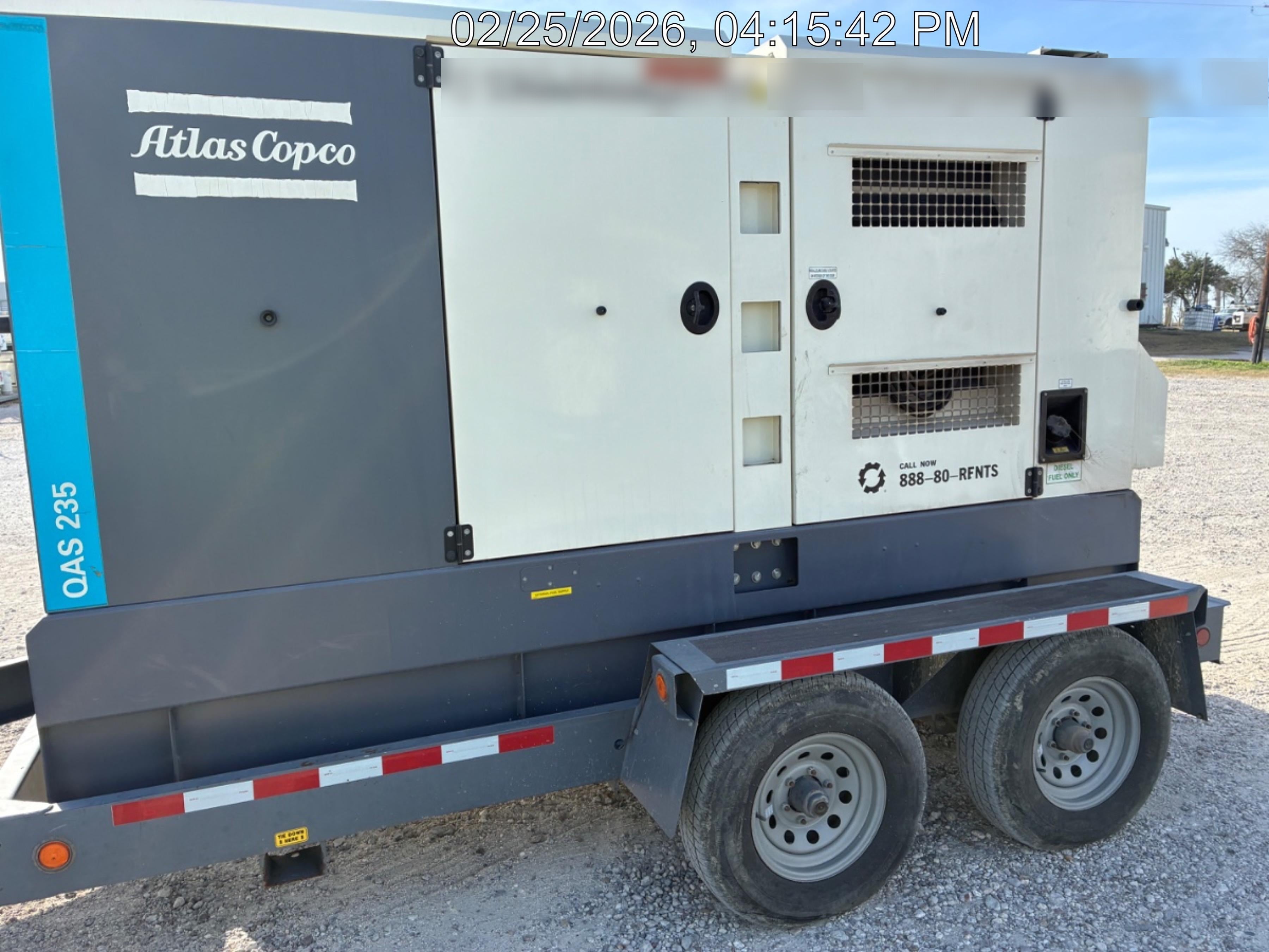 2023 ATLAS COPCO QAS 235