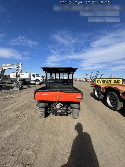 2021 Kubota RTV-X1140W-H Plastic Canopy, Windshield Acrylic Clear, LED Strobe Light, Wire Harness Kit, Back up Alarm