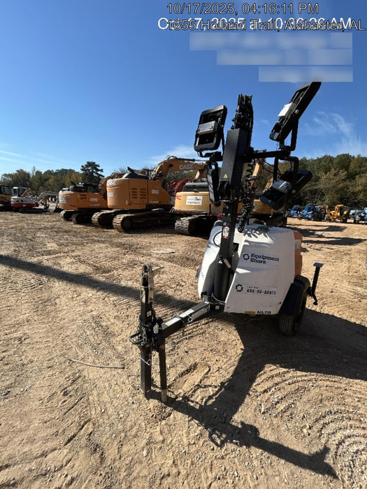 2023 Generac MLT2 Diesel, Flex Switch 120V Input, Powerzone Controller, 
(4) 320W LED Lights, 4kW Generator, 39.9 Gal Fuel Tank, 2" Ball, T3
