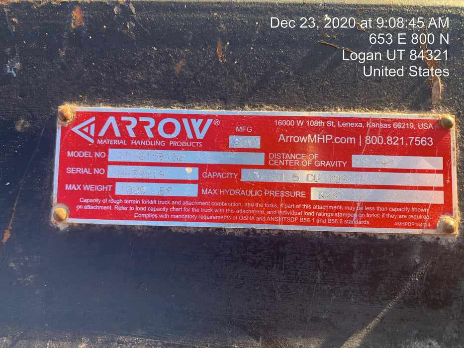 2019 ARROW MATERIAL HANDLING 3209615B270