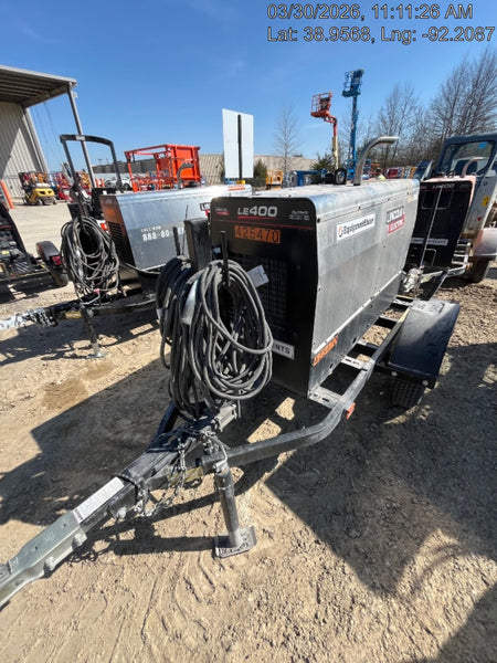 2024 Lincoln Electric LE400 Kubota V1505, Trlr, Cable Rack, Light Kit, ES Decals, T3