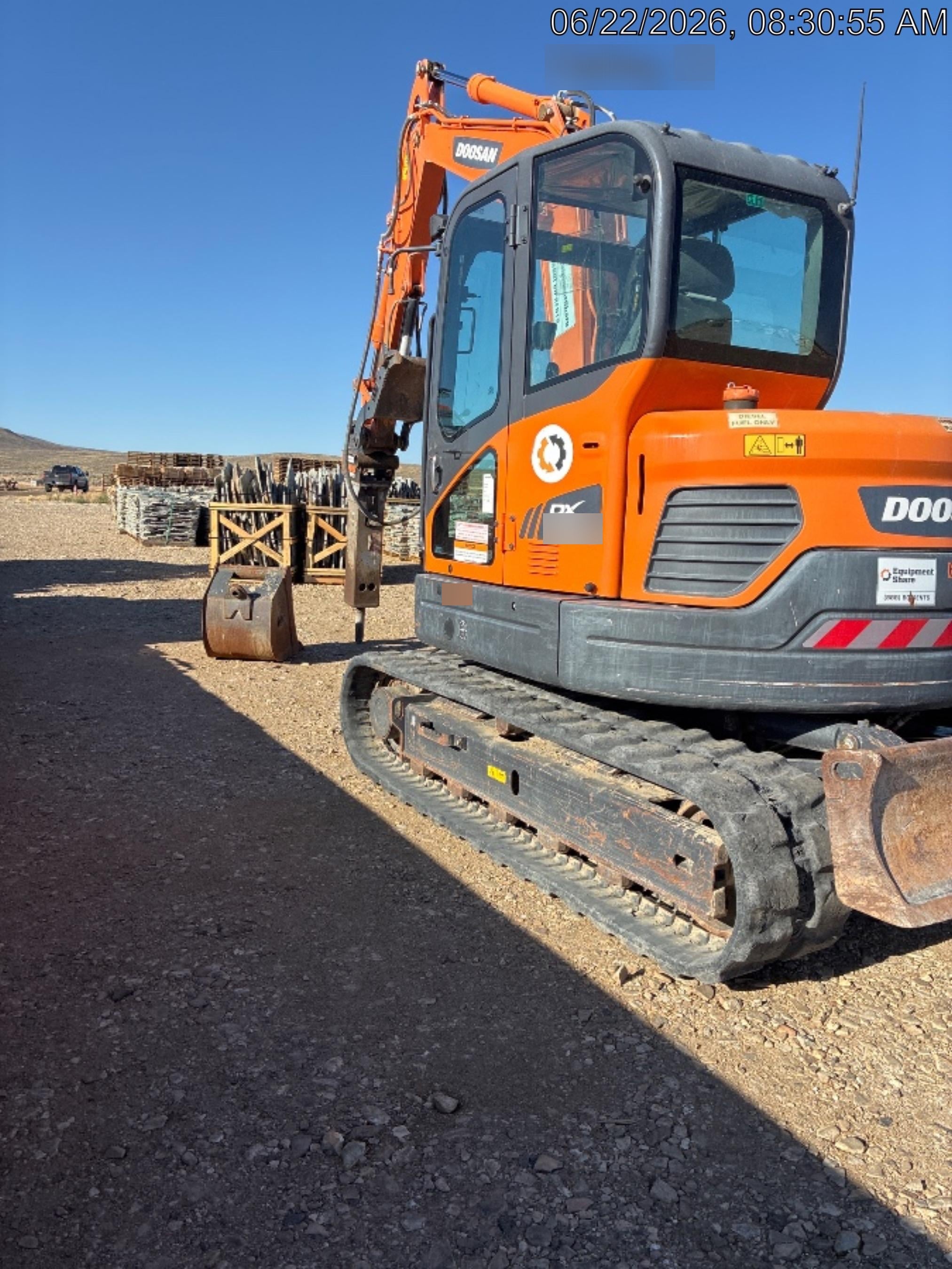 2020 DOOSAN DX85R-3