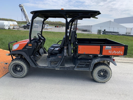 2022 Kubota RTV-X1140W-H Plastic Canopy, Windshield Acrylic Clear, LED Strobe Light, Wire Harness Kit, Back up Alarm