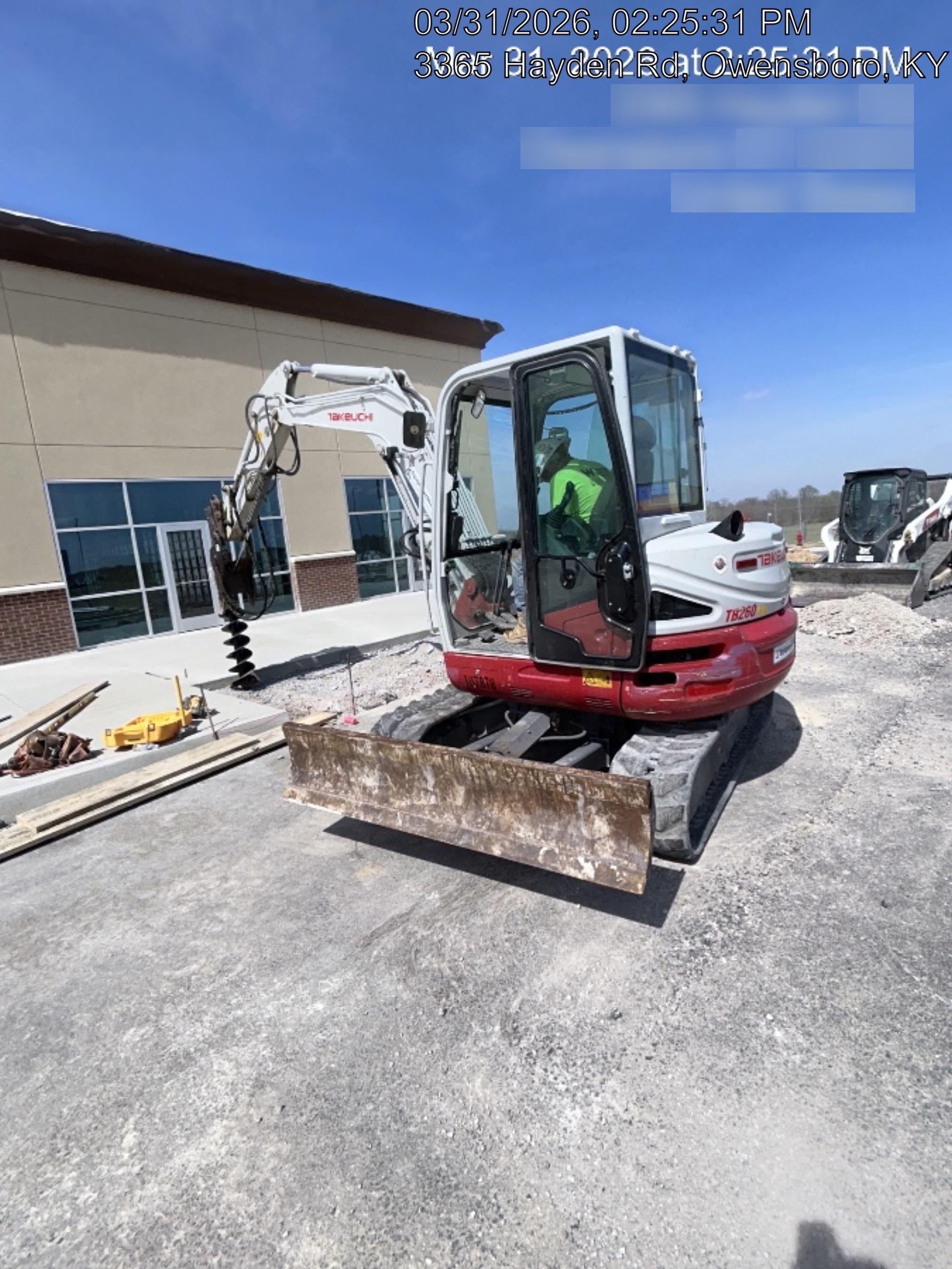 2020 TAKEUCHI TB260