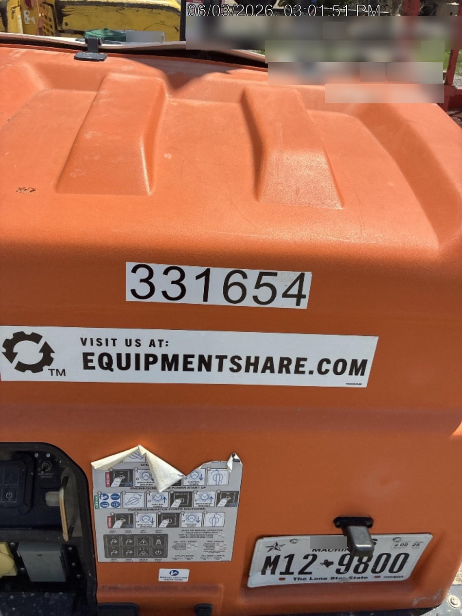 2023 Generac MLT2 Diesel, Flex Switch 120V Input, Powerzone Controller, (4) 320W LED Lights, 4kW Generator, 39.9 Gal Fuel Tank, 2" Ball, T3