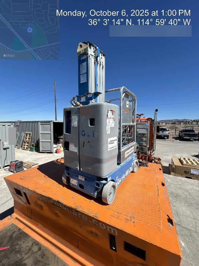 2019 GENIE GR-20