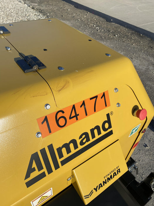 2021 Allmand NLV3GR (4) LED Light Fixture 350W, 23' Vertical Mast, 3kW Prime, Towable, Deep Sea L401, Leveling Jacks, Yanmar T4F 5.8hp