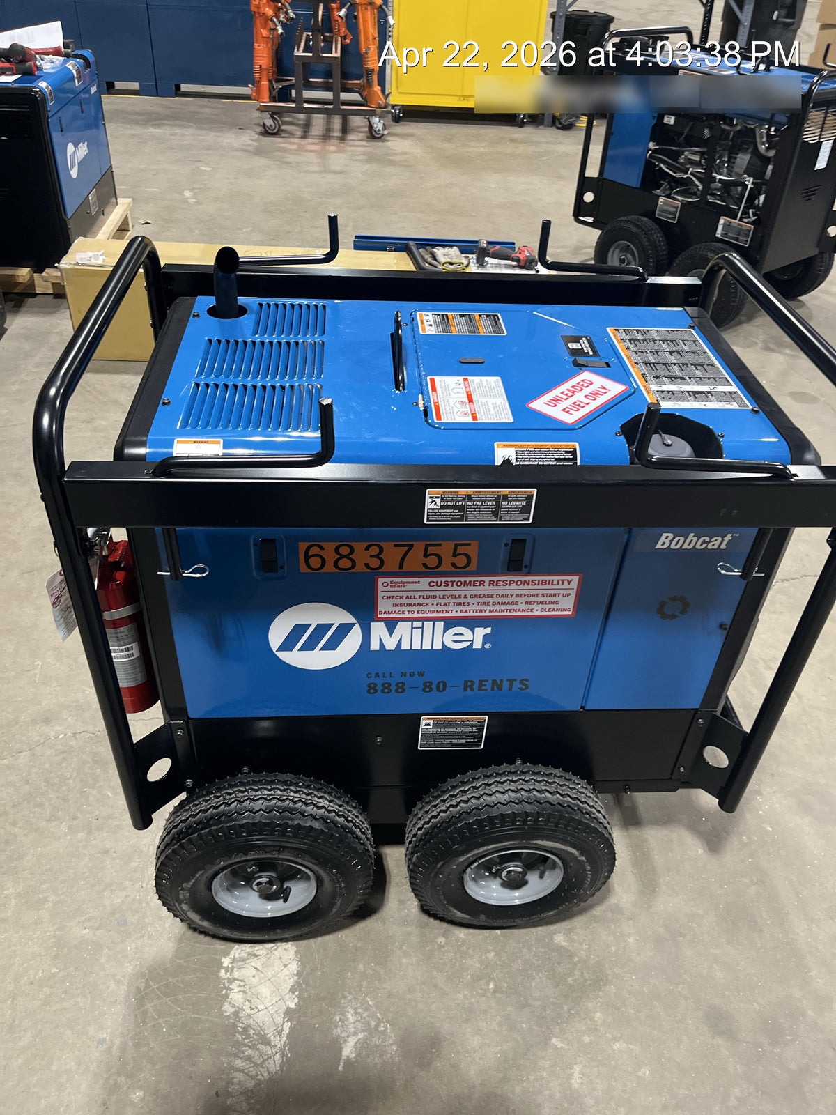 2026 MILLER ELECTRIC Bobcat 265 G