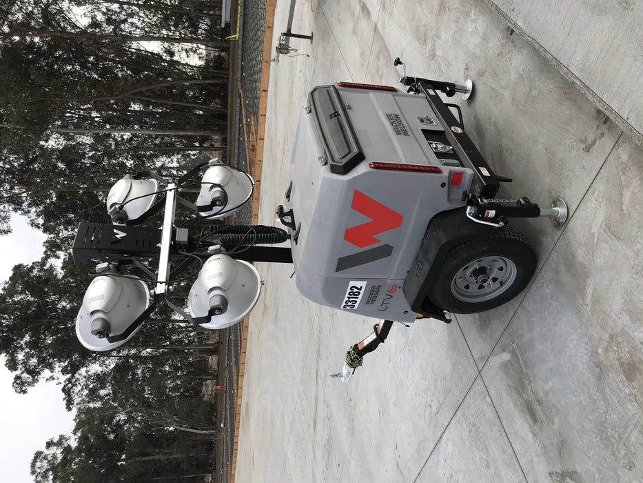 2019 Wacker Neuson LTV6L-MH Wacker Neuson LTV6L Mobile Light Tower w/Fuel Level Sensor Installed