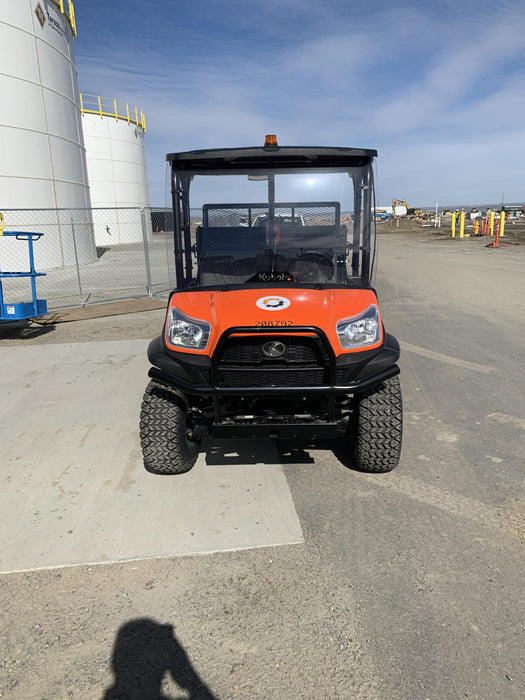 2022 Kubota RTV-X1140W-H Plastic Canopy, Windshield Acrylic Clear, LED Strobe Light, Wire Harness Kit, Back up Alarm