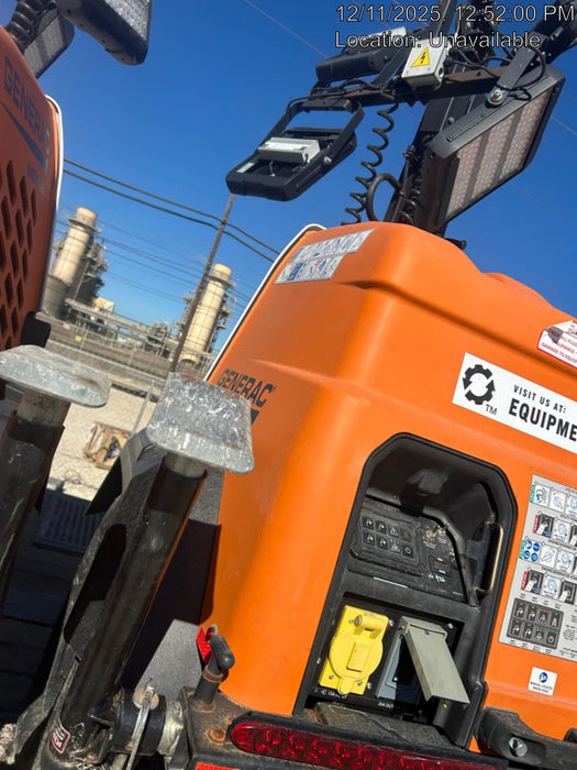 2023 Generac MLT2 Diesel, Flex Switch 120V Input, Powerzone Controller, 
(4) 320W LED Lights, 4kW Generator, 39.9 Gal Fuel Tank, 2" Ball, T3