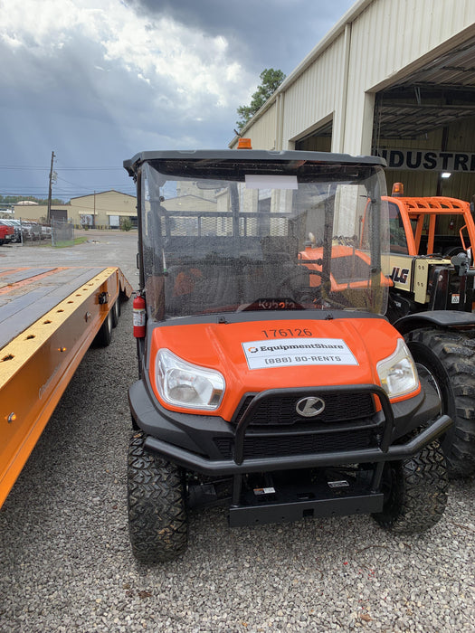 2021 Kubota RTV-X1140W-H Plastic Canopy, Windshield Acrylic Clear, LED Strobe Light, Wire Harness Kit, Back up Alarm