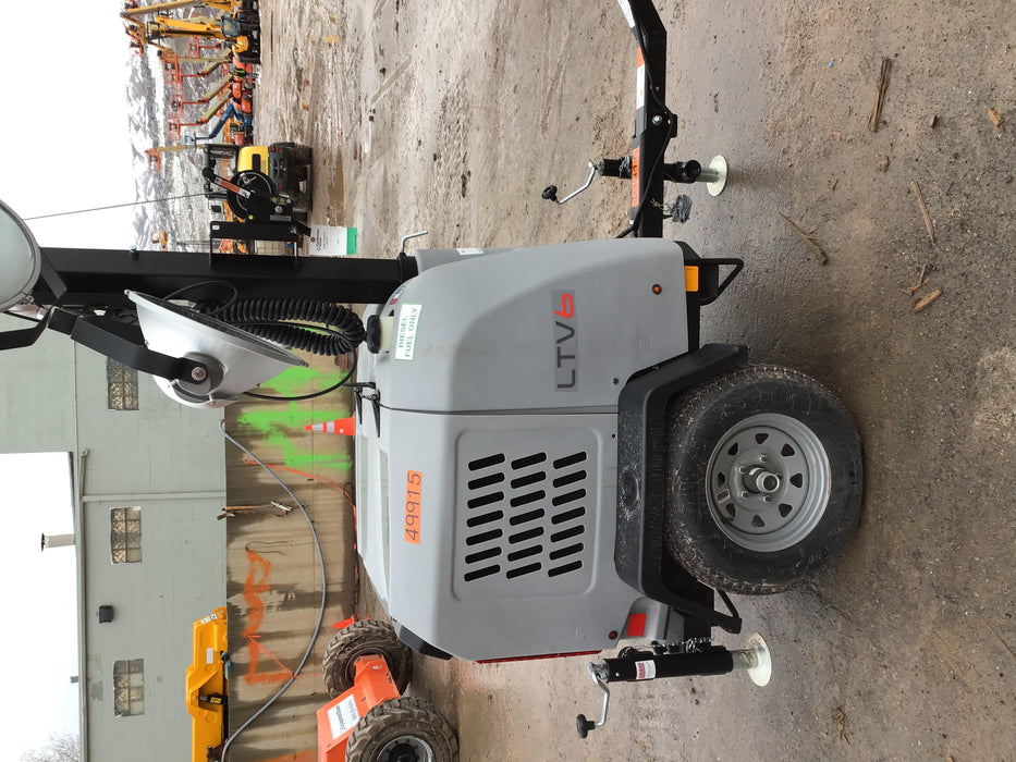2019 Wacker Neuson LTV6L-MH Mobile Light Tower w/Fuel Level Sensor Installed