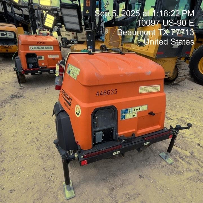 2024 Generac MLTS-4 2.4kW, Mitsu Eng, Analog, LED, Diesel.