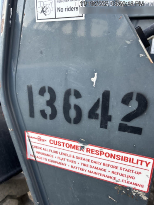 2018 Manitou MTA8044 MTA 8044 - 74 HP T4, Canopy, Worklights/Strobe, Beacon, 66" Carriage, 48" Forks, Solid Tires, Lift Hook, Aux Hydraulics