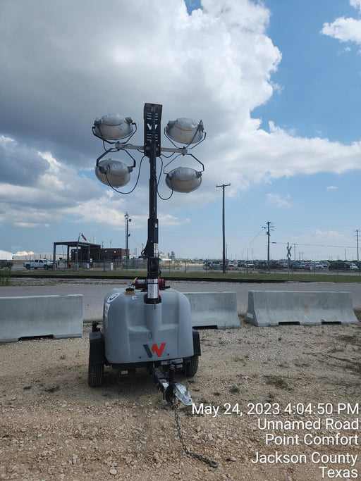 2019 Wacker Neuson LTV6L-MH Wacker Neuson LTV6L Mobile Light Tower w/Fuel Level Sensor Installed