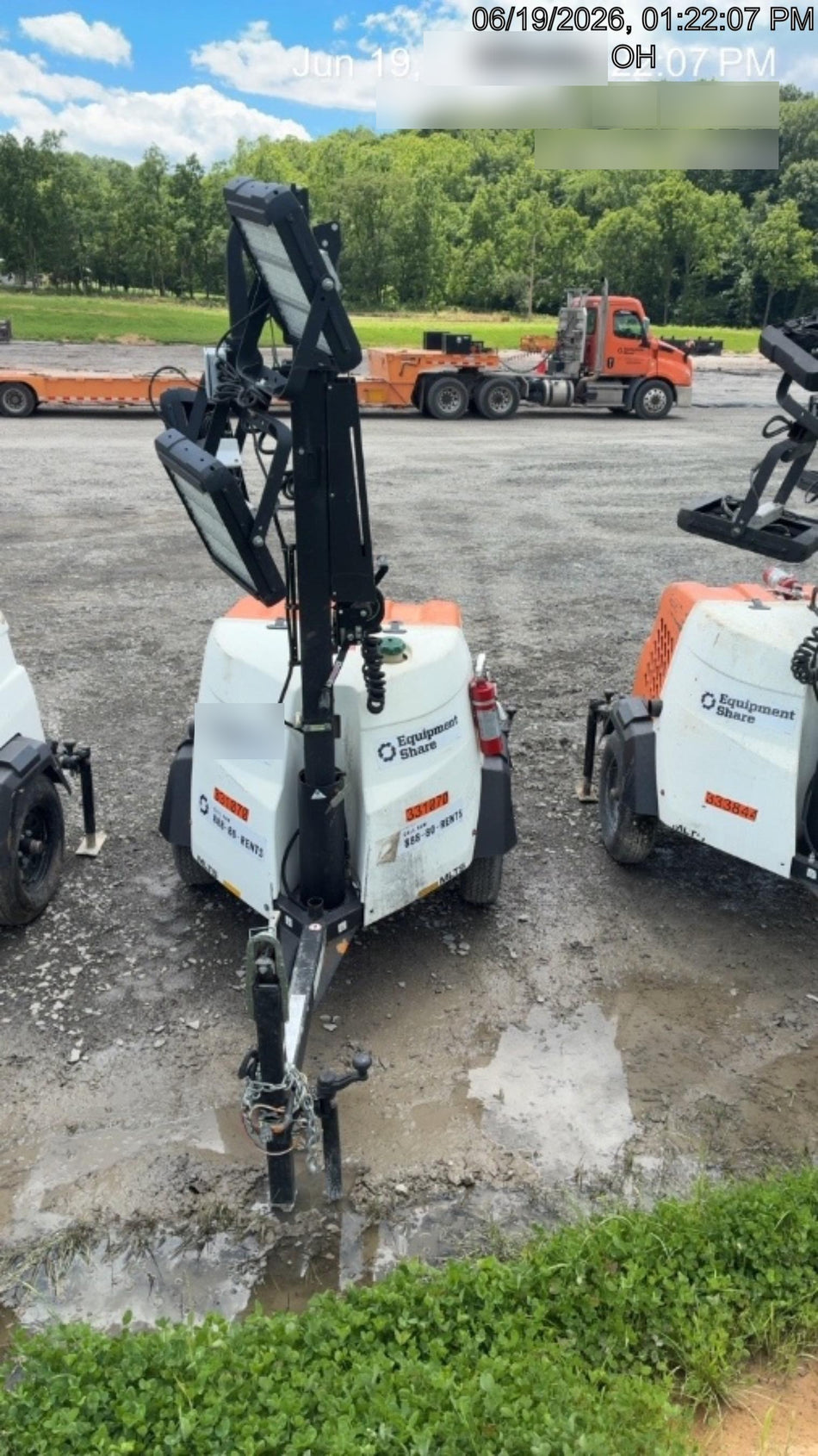 2023 Generac MLT2 Diesel, Flex Switch 120V Input, Powerzone Controller, (4) 320W LED Lights, 4kW Generator, 39.9 Gal Fuel Tank, 2" Ball, T3
