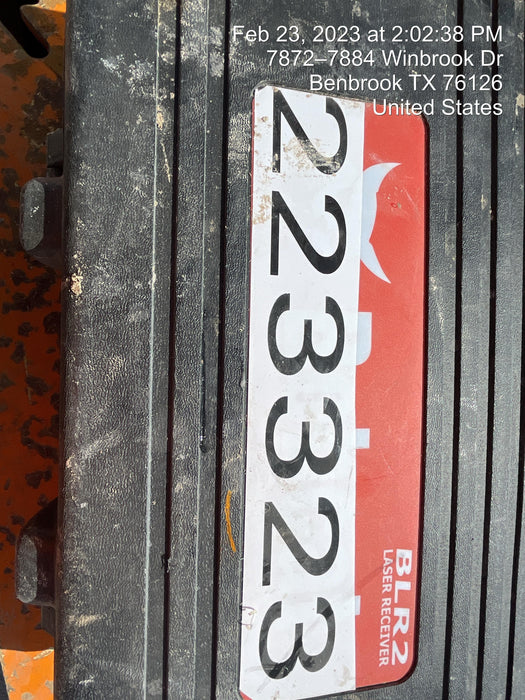 2022 BOBCAT 96" Laser Guided Grader Blade