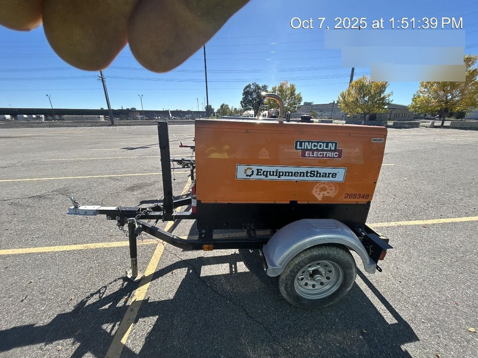 2022 Lincoln Electric LE400 Kubota V1505, Trlr, Cable Rack, Light Kit, ES Decals, T3