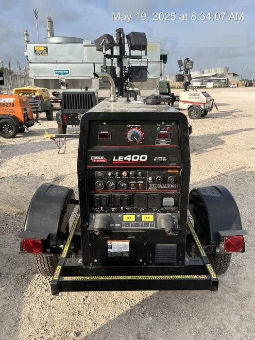 2024 Lincoln Electric LE400 Kubota V1505, Trlr, Cable Rack, Light Kit, ES Decals, T3