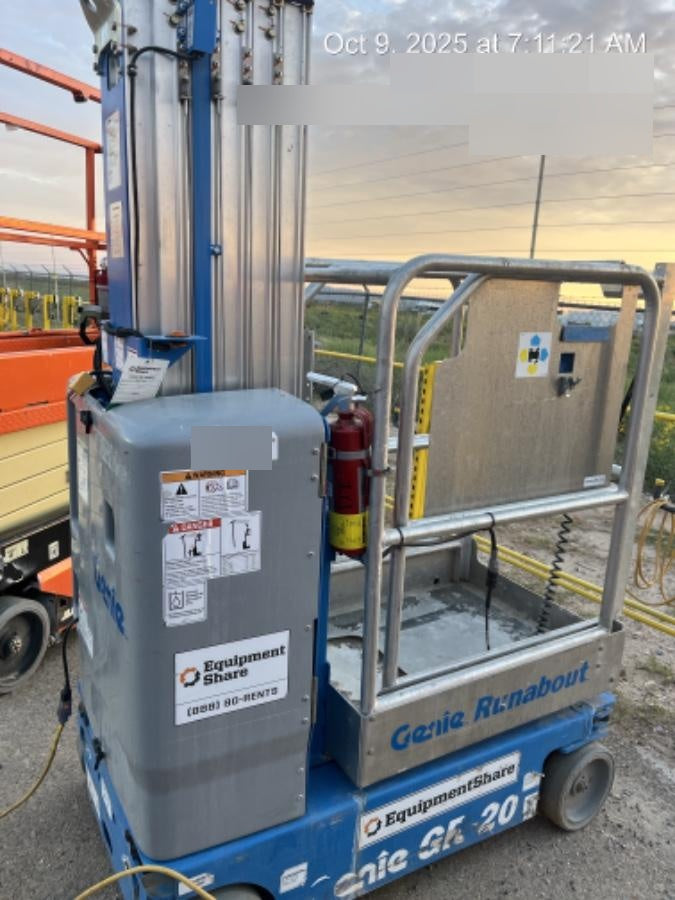 2019 GENIE GR-20