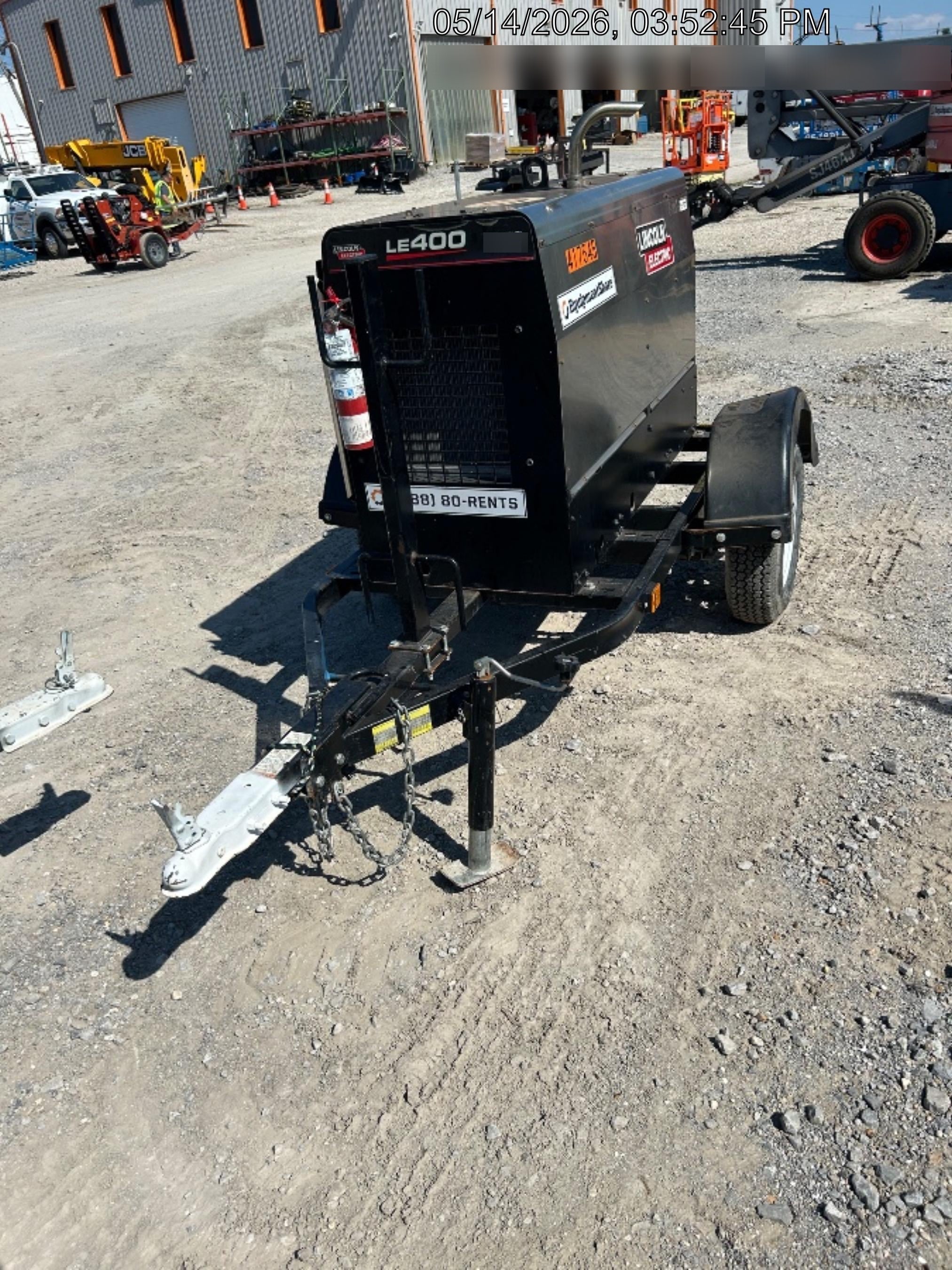 2024 Lincoln Electric LE400 Kubota V1505, Trlr, Cable Rack, Light Kit, ES Decals, T3