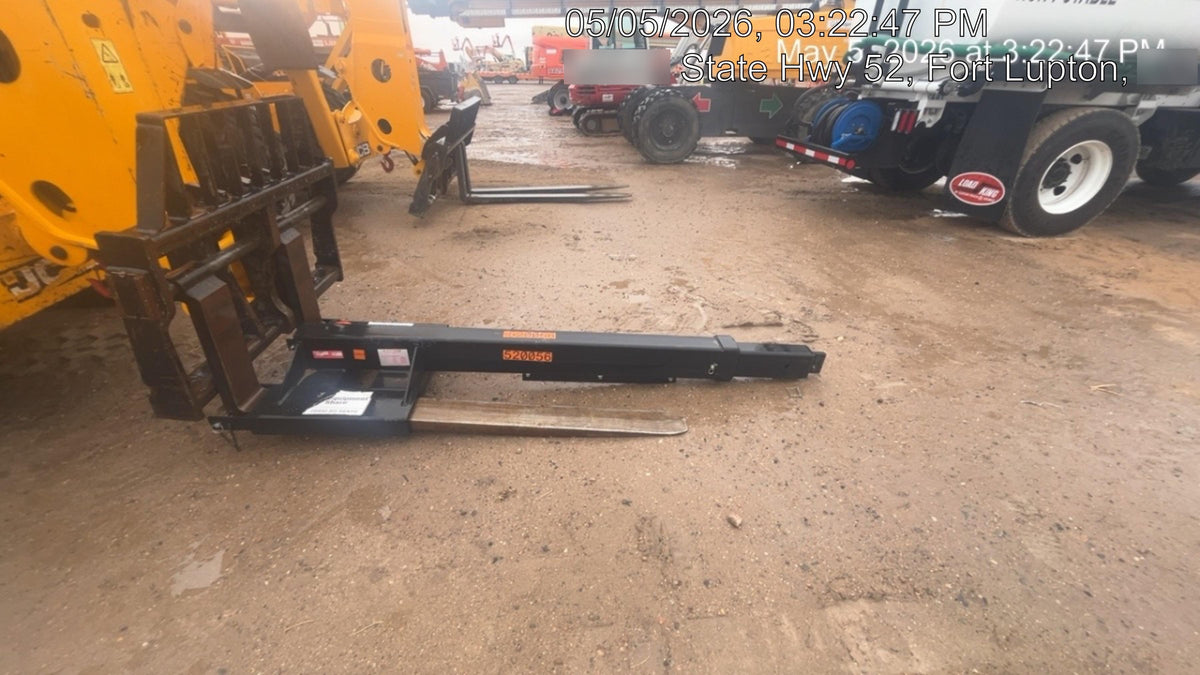 2019 JCB 512-56 JCB 512-56 Enclosed Cab, 109 HP, Solid Tires, Worklights, Beacon, Aux Hydraulics, Lifting Eye w/60" Carriage/60" Forks