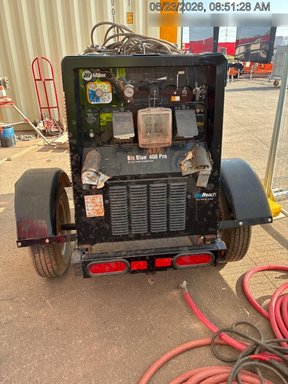 2025 MILLER ELECTRIC BIG BLUE 400