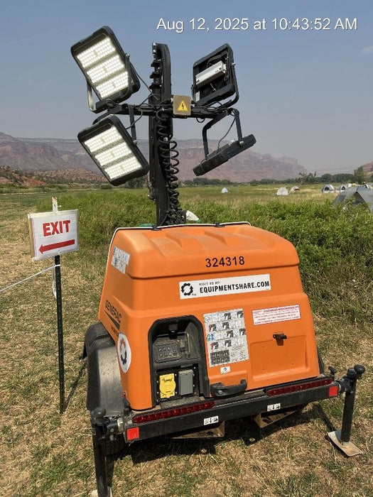 2023 Generac MLT2 Diesel, Flex Switch 120V Input, Powerzone Controller, (4) 320W LED Lights, 4kW Generator, 39.9 Gal Fuel Tank, 2" Ball, T3