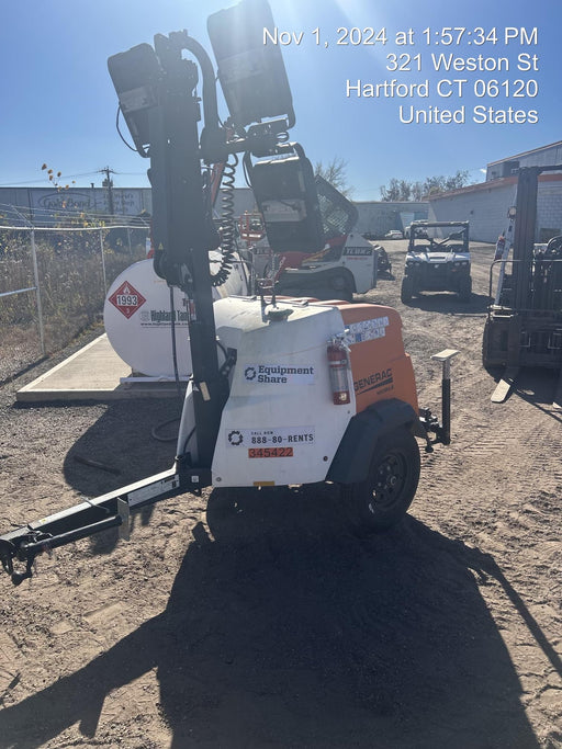 2023 Generac MLT2 Diesel, Flex Switch 120V Input, Powerzone Controller, (4) 320W LED Lights, 4kW Generator, 39.9 Gal Fuel Tank, 2" Ball, T3