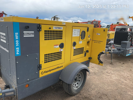 2021 ATLAS COPCO PAS 100 HF CS Enclosed